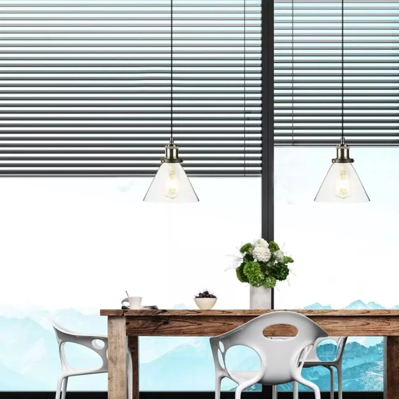 Vintage Glass Pendant Light Transparent ф180