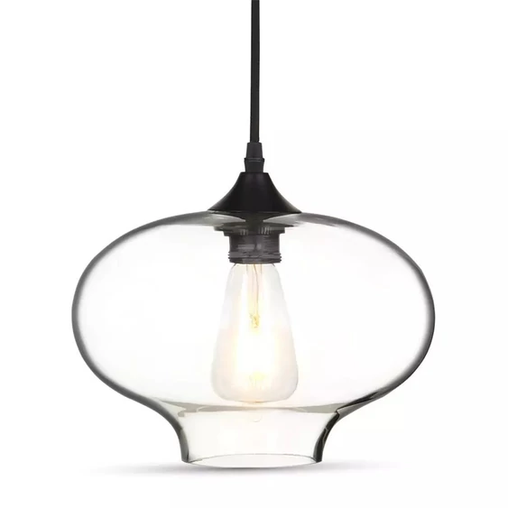 Pendant Light Globe Artistic Glass Transparent  Ф280мм