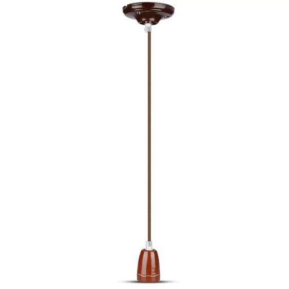 Porcelan Lamp Pendant Brown
