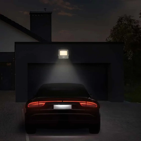 V-TAC beépített mozgásérzékelős LED reflektor 20W hideg fehér, fehér házzal - SKU 20273