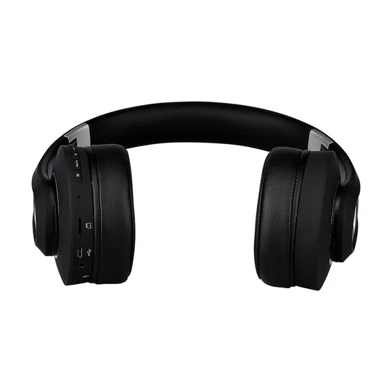 Bluetooth Wireless Headphone With Adjustable Head 500mAh Black W/BAG