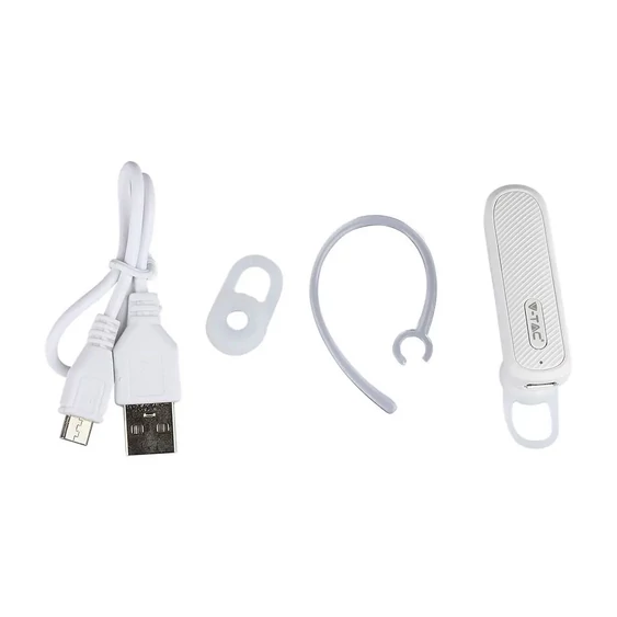 Headset Bluetooth 70mAh White