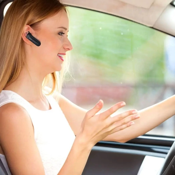 Headset Bluetooth 70mAh Black