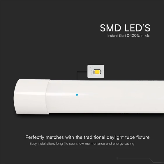 V-TAC bútor, - és pultvilágító LED lámpa 117cm 40W CCT - SKU 23680