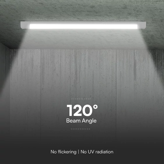V-TAC bútor, - és pultvilágító LED lámpa 117cm 40W CCT - SKU 23680