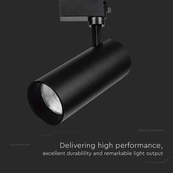 V-TAC COB LED sínes spotlámpa állítható 35W CRI>90 természetes fehér - SKU 20486