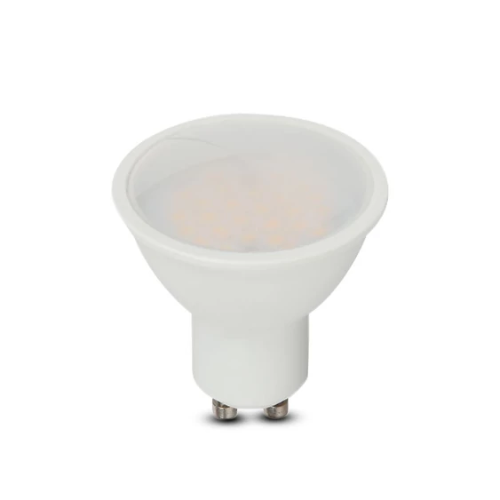 VT-271 10W GU10 LED PLASTIC SPOTLIGHT-MILKY COVER SAMSUNG CHIP 3000K