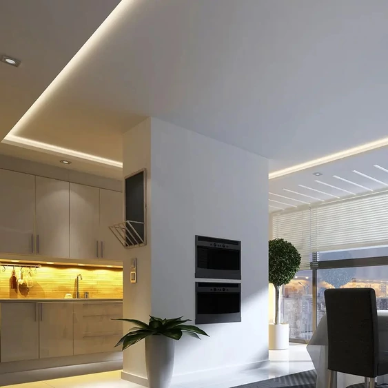 COB LED set - DC24 COB LED, 420 LEDs/m, with power supply, 6400K
