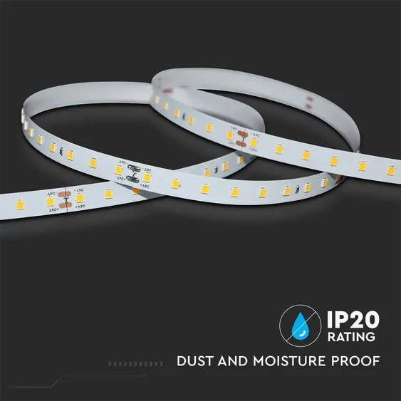 LED Strip -  90 LEDS/M 24V IP20 6400K 120° 4W/M 200LM/W
