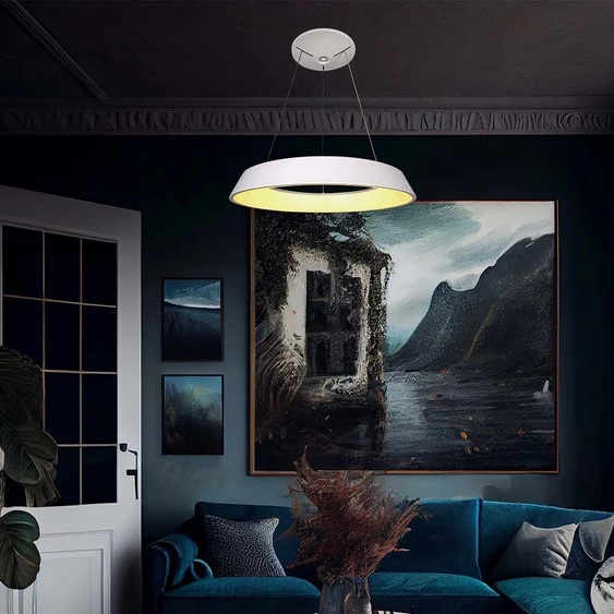 White 48W Dimmable LED Designer Hanging Light, 4000K