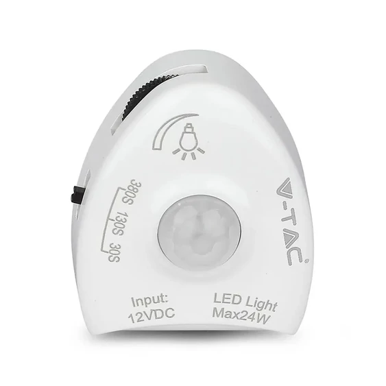 V-TAC dimmelhető LED szalag szett mozgásérzékelővel SMD 2835, 30 db/m természetes fehér - SKU 2549