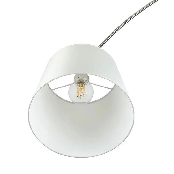 LED Floor Lamp E27 Ivory Lamp Shade