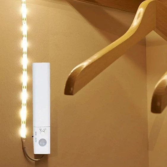 V-TAC elemes LED szalag szett mozgásérzékelővel IP65 SMD 2835, 30 db/m természetes fehér - SKU 2574