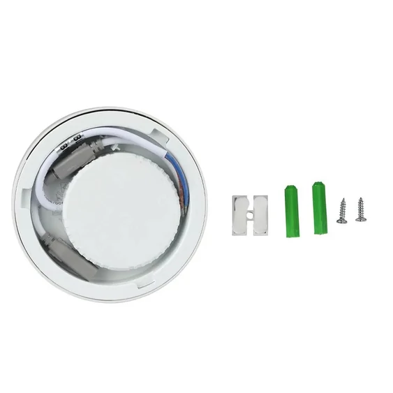 V-TAC falon kívüli mennyezeti kerek LED panel 18W hideg fehér - SKU 4918