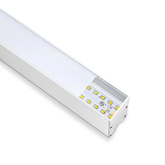 V-TAC fehér mennyezetre függeszthető lineáris LED lámpa 120cm 40W hideg fehér - SKU 21602