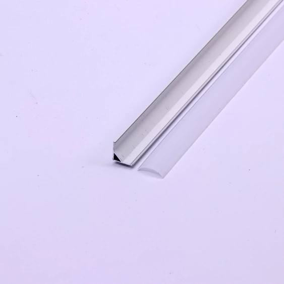 Led Strip Mounting Kit With Diffuser Aluminum 2000* 15.8*15.8MM White Housing