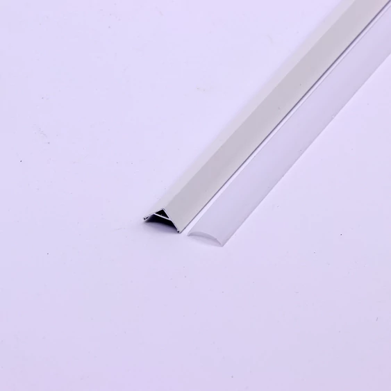 Led Strip Mounting Kit With Diffuser Aluminum 2000* 15.8*15.8MM White Housing