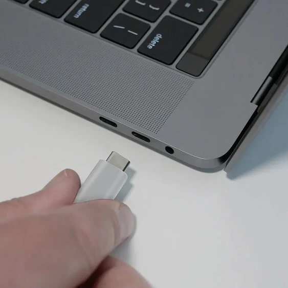 1 М Type C USB Cable White