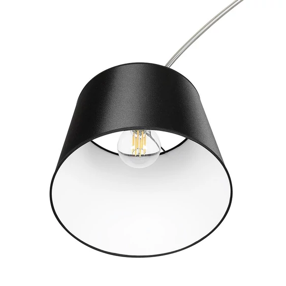 LED Floor Lamp E27 Black Lamp Shade