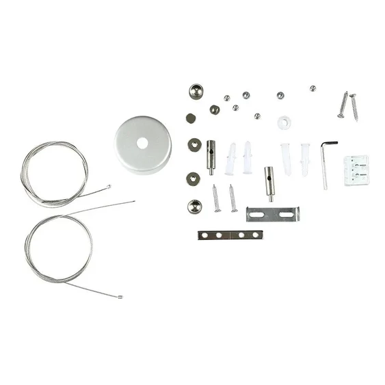 LED Linear Light SAMSUNG CHIP - 40W Hanging Suspension Black Body 6400K 1200x35x67mm