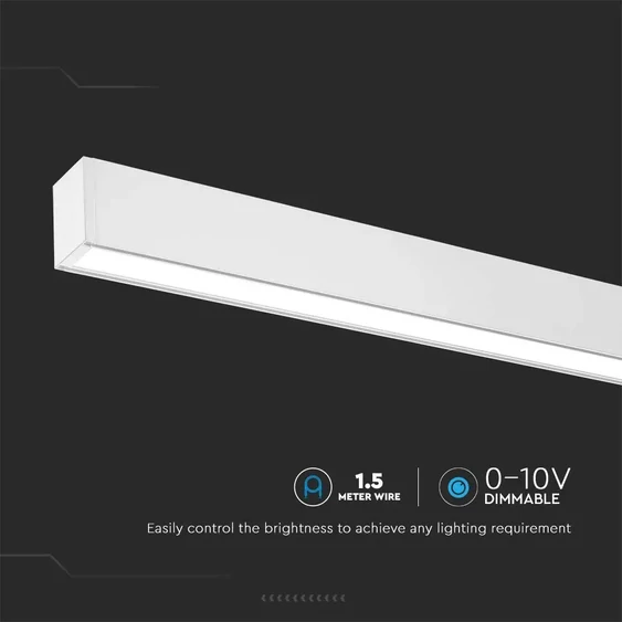 LED Linear Light SAMSUNG CHIP - 40W Surface Black Body 4000K
