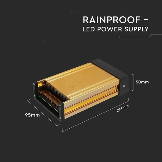 LED Plastic Power Supply - 250W 12V IP45