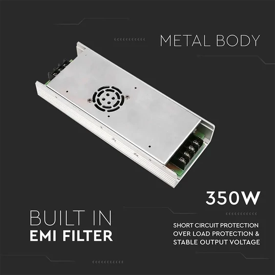 LED Power Supply Slim - 350W IP20 12V 5A