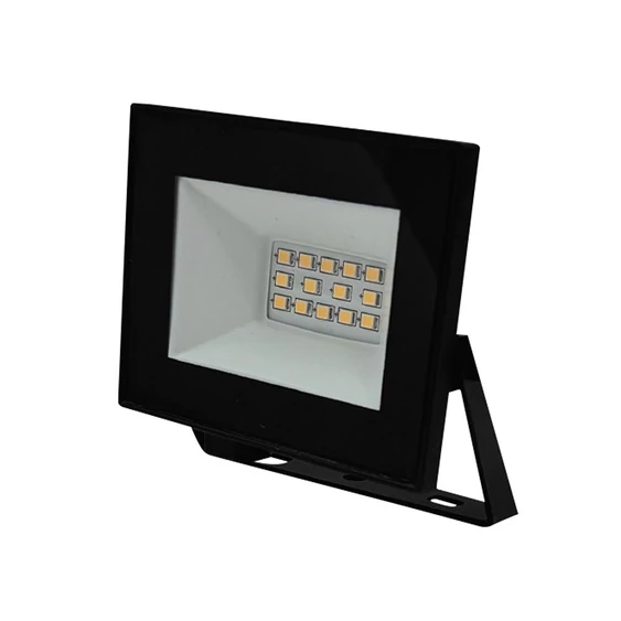 V-TAC FN-széria mini LED reflektor 10W természetes fehér, fekete házzal - SKU 23972