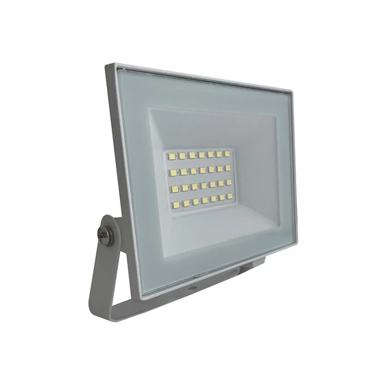 V-TAC FN-széria mini LED reflektor 20W hideg fehér, fehér házzal - SKU 23985