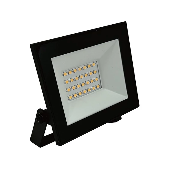 V-TAC FN-széria mini LED reflektor 20W hideg fehér, fekete házzal - SKU 23986