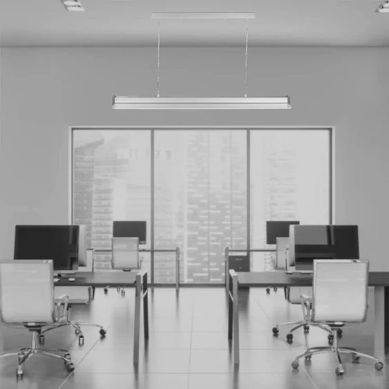 V-TAC függeszthető dimmelhető átlátszó LED lámpa panel 40W 121cm természetes fehér - SKU 6458