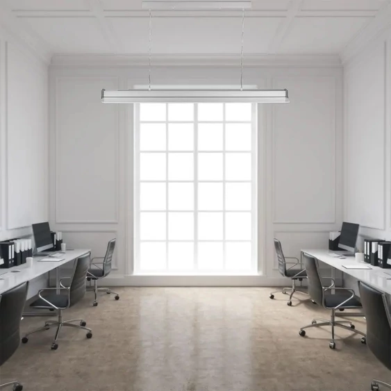 V-TAC függeszthető dimmelhető átlátszó LED lámpa panel 40W 121cm természetes fehér - SKU 6458