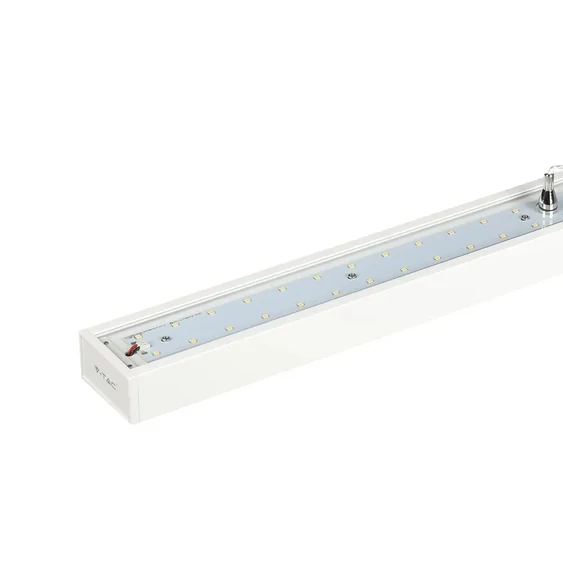 LED Linear Light SAMSUNG CHIP - 60W Hangign Non Linkable White Body 4000K 1179x64x35mm