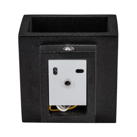 G9 25W LED Concrete Wall Lamp Square Dark Grey IP20