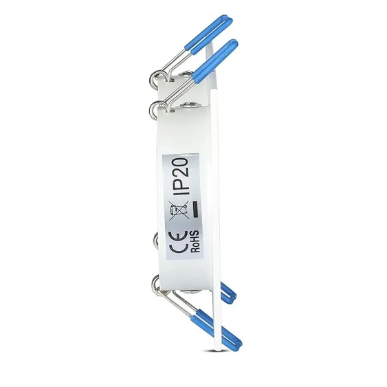 2*GU10 Fitting Square White