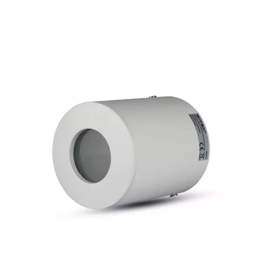 V-TAC GU10 LED falon kívüli fehér lámpatest, IP54 védelemmel - SKU 3669