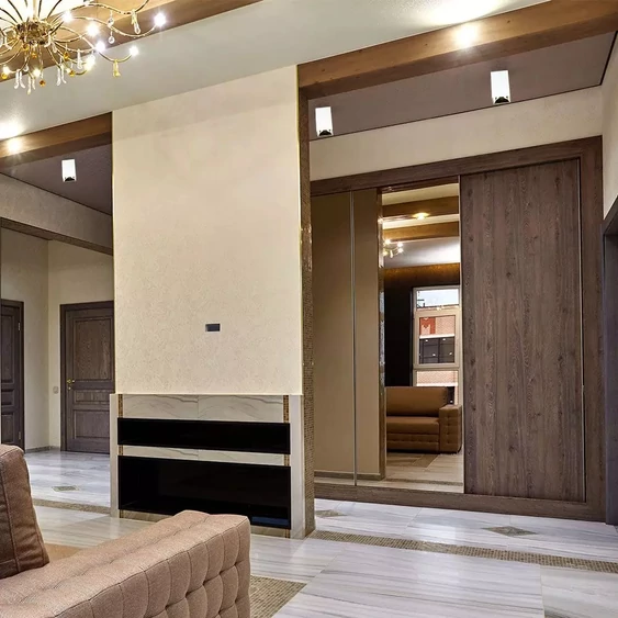 GU 10 Fitting Square White + Rose Gold