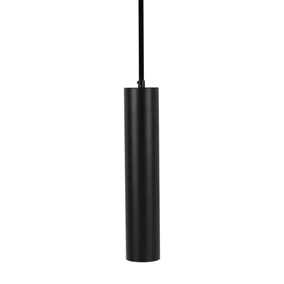 1*GU10 Hanging Pendant Black D:60*300MM