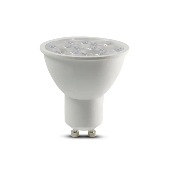 LED Spotlight SAMSUNG CHIP - GU10 6.5W  Ripple Plastic 10°D 6400K