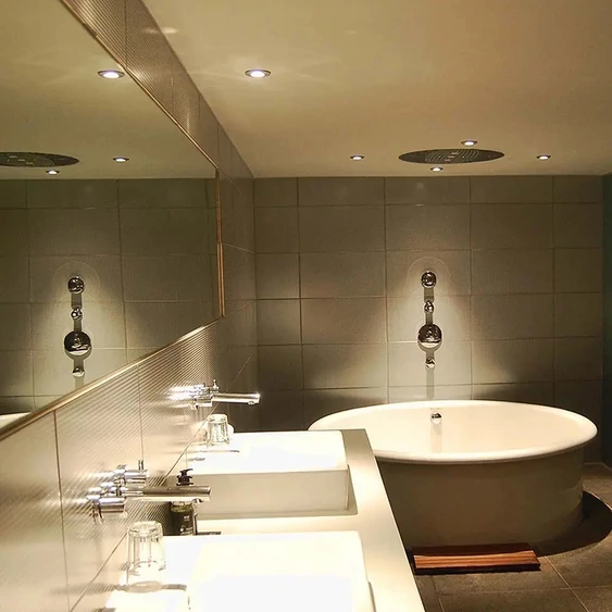 LED Spotlight SAMSUNG CHIP - GU10 7.5W 110° With Lens 3000K