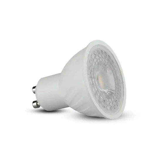 LED Spotlight SAMSUNG CHIP - GU10 6.5W  Ripple Plastic 38° Dimmable 6400K