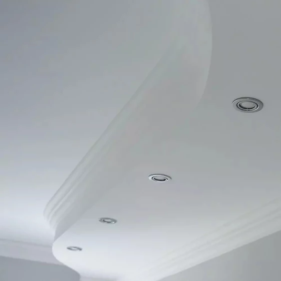 V-TAC GU10 LED spot lámpa keret, matt króm billenthető lámpatest - SKU 3588