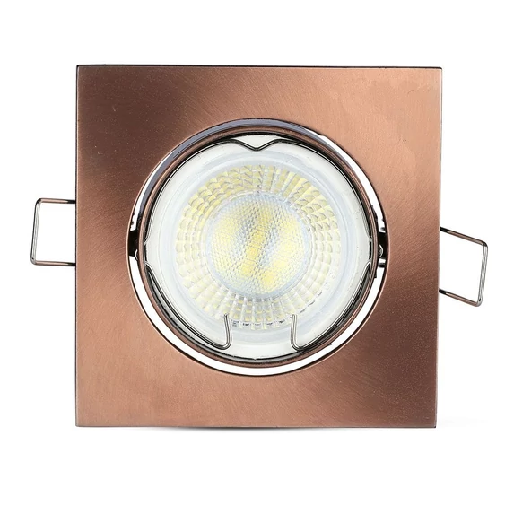 GU10 Fitting Square Movable Bronze