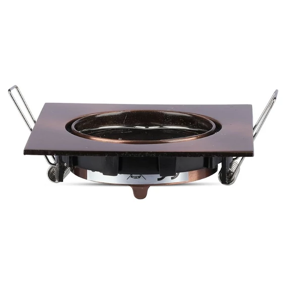 GU10 Fitting Square Movable Bronze