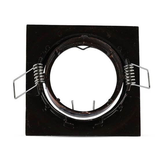 GU10 Fitting Square Movable Bronze