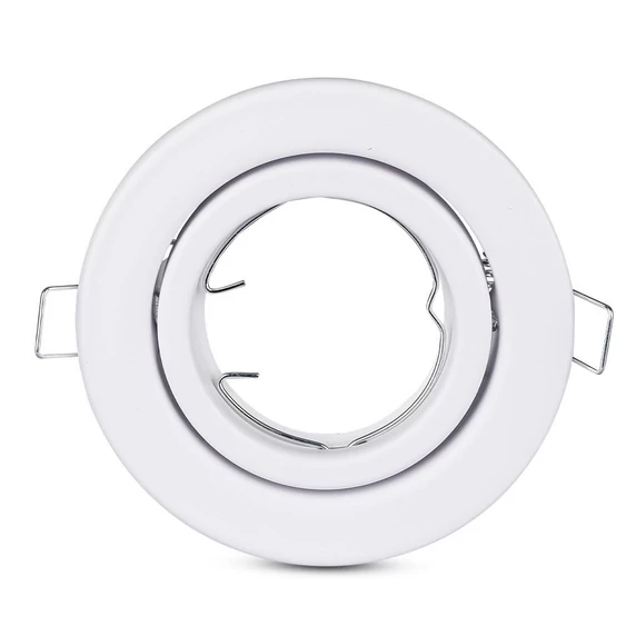 GU10 Housing Round Movable White