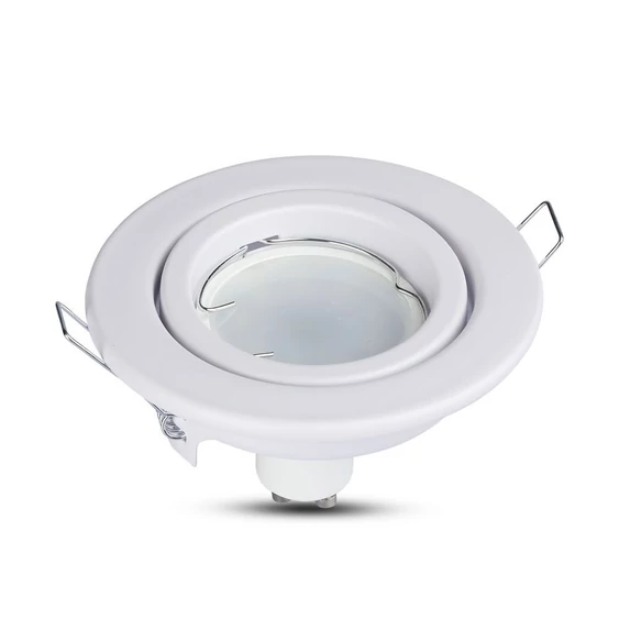 GU10 Housing Round Movable White
