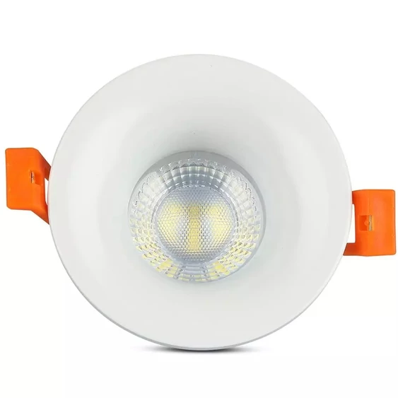 GU10 Fitting Round White