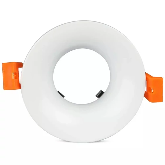 GU10 Fitting Round White
