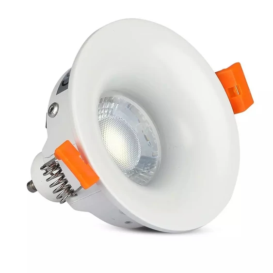 GU10 Fitting Round White